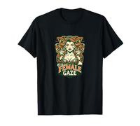 Femelle Gaze Retro Medusa and Roses T-Shirt
