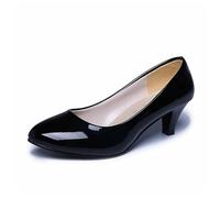 Femelle Pompes Nues Bouche Peu Profonde Femme Chaussures de Mode Bureau de Mariage Chaussures de fête de Mariage Dames Bas Talons Chaussures Femme Automne