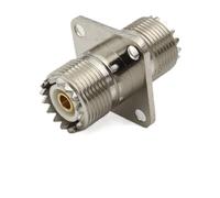 Femelle vers connecteur SL16 SO-239 PL-259, joint d'écrou de panneau à bride à 4 trous, adaptateur Coaxial RF 50 Ohm(MULTI,1PCS)