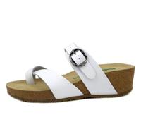 Femem sandale - BIONATURA - Blanc - Cuir souple 40