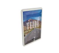 Femer Carte postale en tôle Motif voyage 10 x 14 cm Teide Espagne Enquête rétro