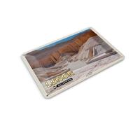 Femer Carte postale en tôle - Voyage - 14 x 10 cm - Luxor - Égypte - Vallée des rois - Plaque décorative