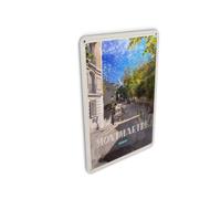 Femer Montmartre Paris Carte postale en tôle Motif voyage 10 x 14 cm