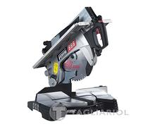 FEMI FM-999EVO - Scie à Onglet 1700W - 305mm - Bois et Aluminium - Table Supérieure Réglable - Moteur Puissant à Charbons - Double Coupe à Onglet 45°+45° - Poignée T.P.S Brevetée - Sécurité Anti-Reset