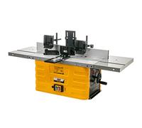 FEMI JOB LINE FM-RT400 - Défonceuse sur Table 1500W - Table en Aluminium Coulé 610x360mm - Réglage Hauteur 0-40mm - Vitesse Variable 11500-24000rpm - Rallonges Latérales et Goniomètre