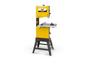 FEMI JOB LINE FM28-194 - Scie à Ruban Verticale Bois - Coupe Max 224x345mm - Moteur 1100W - Table Fonte 545x400mm - Changement de Lame sans Outil - 3 Connexions Aspiration