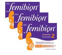 Fémibion 2 Grossesse 28 Comprimés + 28 Capsules Cure 12 Semaines - Lot de 3