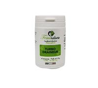 Draineur Retention d'Eau | Turbo Draineur 60 Comprimés Vegan | Detox Foie & Colon | Diurétique - Elimination Toxines | Bardane - Pissenlit - Fumeterre | Brûleur Dépuratif | Fabriqué en France