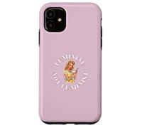 Feminine Not Feminist Homemaker Traditional Housewife Mom Coque pour iPhone 11