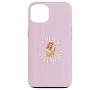 Feminine Not Feminist Homemaker Traditional Housewife Mom Coque pour iPhone 13
