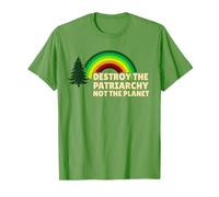 Feminism Feminist Destroy The Patriarchy Not The Planet T-Shirt