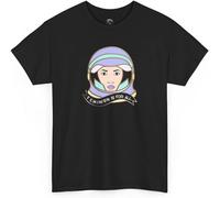 Feminism is for All T-Shirt Retro Pastel Female Astronaut Graphic Tee Patriotic Women’s Rights Fourth of July(Small)