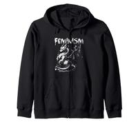 Féminisme Dragon Fantasy Créature Féministe Déclaration Art Sweat à Capuche