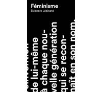 Féminisme - Eléonore Lépinard - Anamosa - broché - Essai