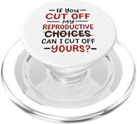 Féminisme féministe Émancipation des Femmes Pro Choice Pro Avortement PopSockets PopGrip pour MagSafe