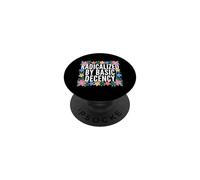 Féminisme féministe radicalisé par Basic Deceny PopSockets PopGrip Adhésif