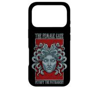 Féminisme Méduse Regard féminin Pétrifier Le patriarcat Coque pour iPhone 17 Pro