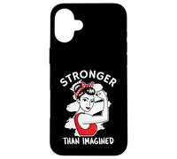 Féminisme Professionnel Plus Fort Que l'égalité du Genre imaginée Coque pour iPhone 16 Plus