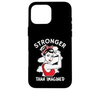 Féminisme Professionnel Plus Fort Que l'égalité du Genre imaginée Coque pour iPhone 16 Pro Max