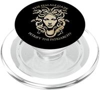 Féminisme Regard féminin Pétrifier Le patriarcat Cadeau PopSockets PopGrip pour MagSafe