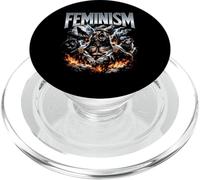 Féminisme Wolf Alpha PopSockets PopGrip pour MagSafe