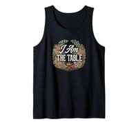 Feminist Decenter Men Womens Right Girl Power I Am The Table Débardeur