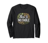 Feminist Decenter Men Womens Right Girls There is No Table Manche Longue