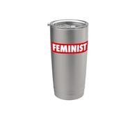 FEMINIST Gobelet isotherme en acier inoxydable double paroi