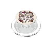 Feminist Womens Rights The World Born from My Body Oppresses PopSockets PopGrip pour MagSafe