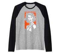 Féministe en colère, Pas amusée, féminisme drôle, Pop Art, Femme Manche Raglan