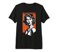 Féministe en colère, Pas amusée, féminisme drôle, Pop Art, Femme T-Shirt Haut de Gamme
