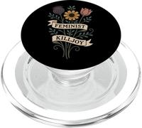 Féministe libérale en colère Killjoy Femmes Droits Féminisme PopSockets PopGrip pour MagSafe
