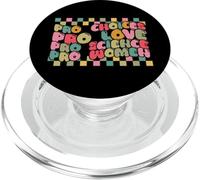 Féministe Pro Choice Amour Science Femmes Féminisme Groovy PopSockets PopGrip pour MagSafe