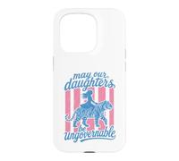 Féministe Que nos Filles soient ingouvernables Coque pour iPhone 15 Pro