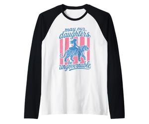 Féministe Que nos Filles soient ingouvernables Manche Raglan
