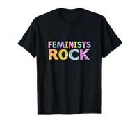Feminists Rock Les droits des femmes égalité salariale justice vs sexisme T-Shirt