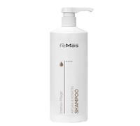 FemMas Argan et Keratin Shampoo pour cheveux secs et abîmés I Shampooing hydratant, nettoie en douceur I Réparation et brillance grâce à l'huile d'argan et la kératine végétale I 1000 ml avec pompe