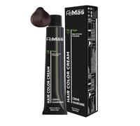 FemMas Coloration pour cheveux, blond moyen, ultra intense 7.00, à l'huile d'argan, à la kératine et aux céramides, comme coloration permanente pour des résultats de couleur éclatants et durables, 100