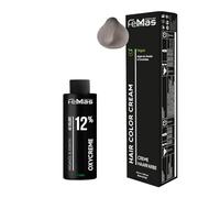 Femmas Kit de coloration capillaire super éclaircissante beige 913 I Hair Color Cream 100 ml + Oxycrème 100 ml 12 % I Coloration permanente + développeur I Doux et durable I Teinture pour cheveux de
