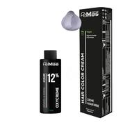 Femmas Kit de coloration capillaire super éclaircissante ultra violet 902 S I Hair Color Cream 100 ml + crème oxy-crème 100 ml 12 % I Coloration permanente + développeur I Doux et durable I Coloration