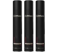 FemMas Lot de 3 sprays capillaires ultra puissants 400 ml I Spray coiffant avec finition naturelle brillante I Sans collage ni résidus I Hairspray Ultra Strong I Pour tous les types de cheveux