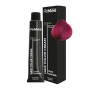 FemMas Pure&Mix Coloration pour cheveux Violet rouge I Crème à l'huile d'argan, de kératine et de céramides I Comme coloration permanente ou teinte pour des résultats de couleur éclatants et durables