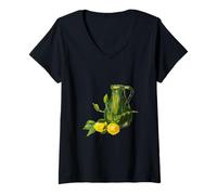 Femme 06 Stil of Lemmons 2021 Plus 3 Mumzy Maria Uberstein T-Shirt avec Col en V