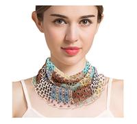 Femme 100% Soie de Mûrier Tour de Cou Faux Col Foulard Écharpe de Cou Cercle Tube Écharpe (#14)