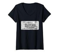 Femme 1940, année rétro Amusante, 86e Anniversaire T-Shirt avec Col en V