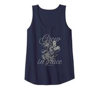 Femme 2 Pierre 3:18 Faites Pousser des Fleurs Vintage avec grâce Débardeur