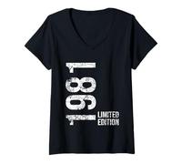 Femme 44ème anniversaire 44 ans homme femme 1981 T-Shirt avec Col en V