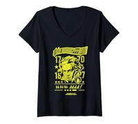 Femme 5. Symphonie Premiers Temps T-Shirt avec Col en V