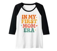 Femme À l'époque de ma première Maman - Mother Mama Manche Raglan