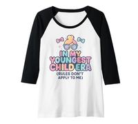 Femme À l'époque de Mon Plus Jeune Enfant, Les règles ne s'appliquent Pas à Moi - Fille Manche Raglan
